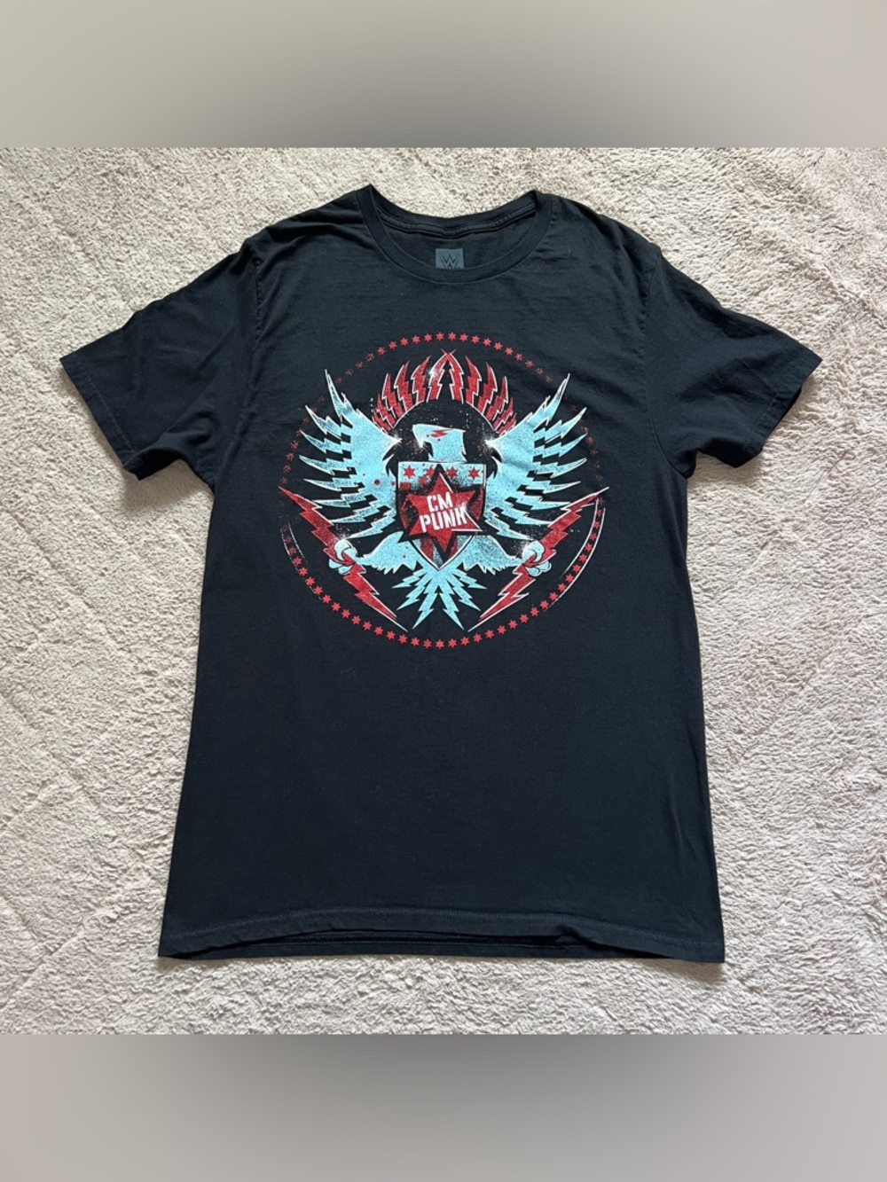 WWE Authentic CM Punk Cotton T Shirt Women's Size M